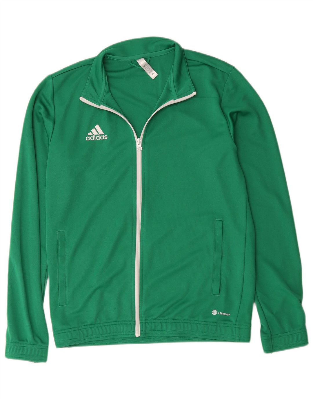 Adidas Mens Aeroready Tracksuit Top Jacket Medium Green Polyester