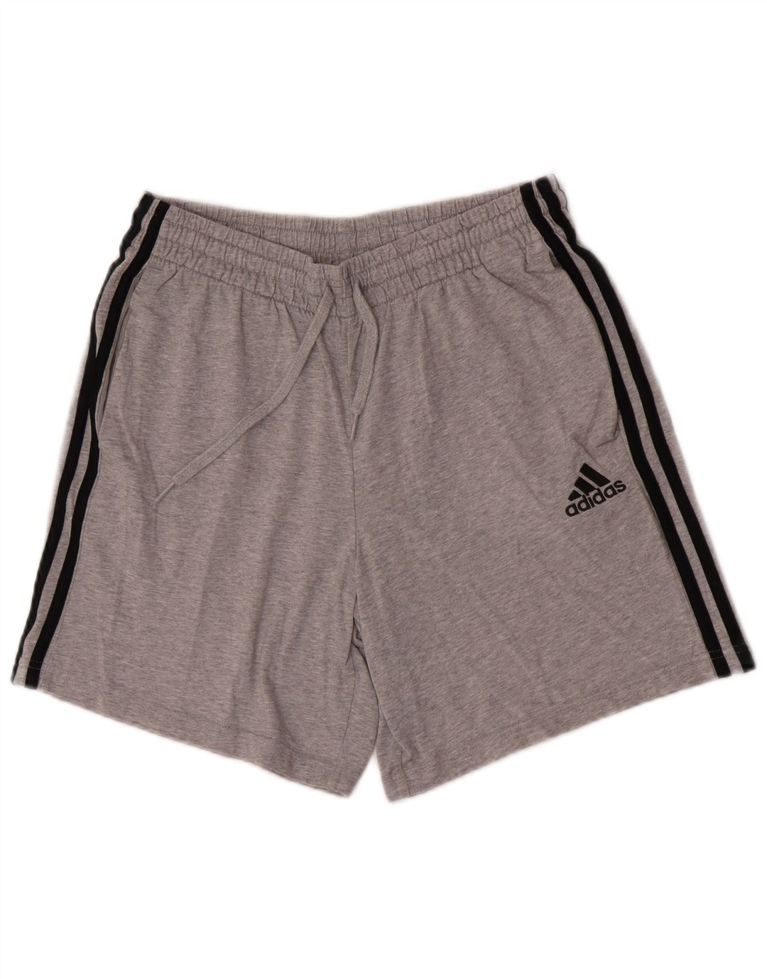 Adidas Mens Sport Shorts Medium Grey Cotton