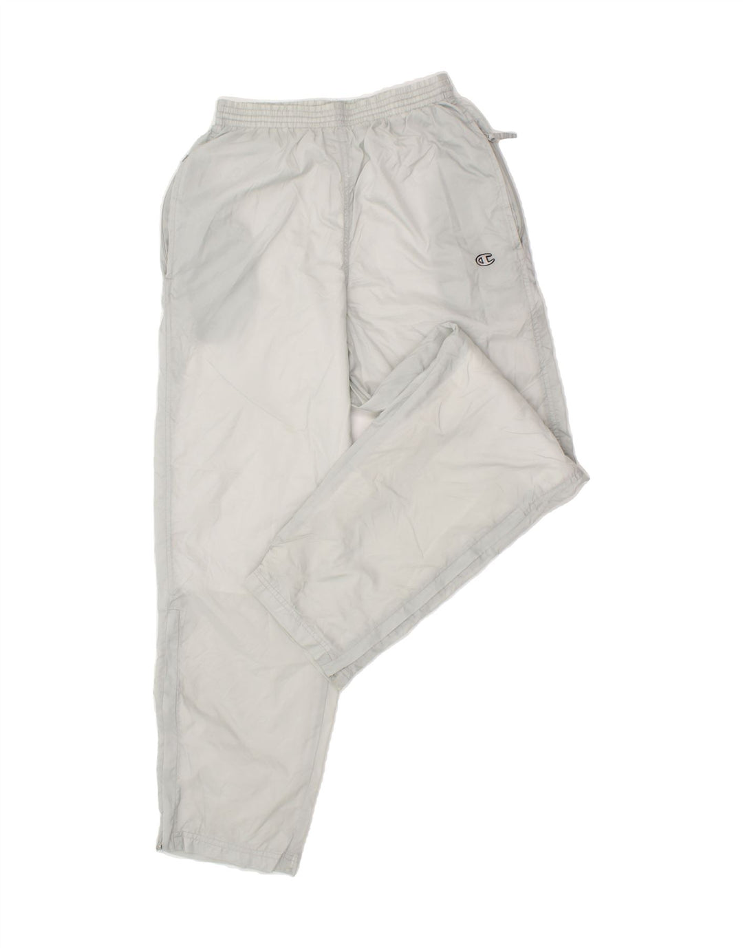 CHAMPION Womens Tracksuit Trousers UK 10 Small Grey Polyester Vintage Champion and Second-Hand Champion from Messina Hembry 