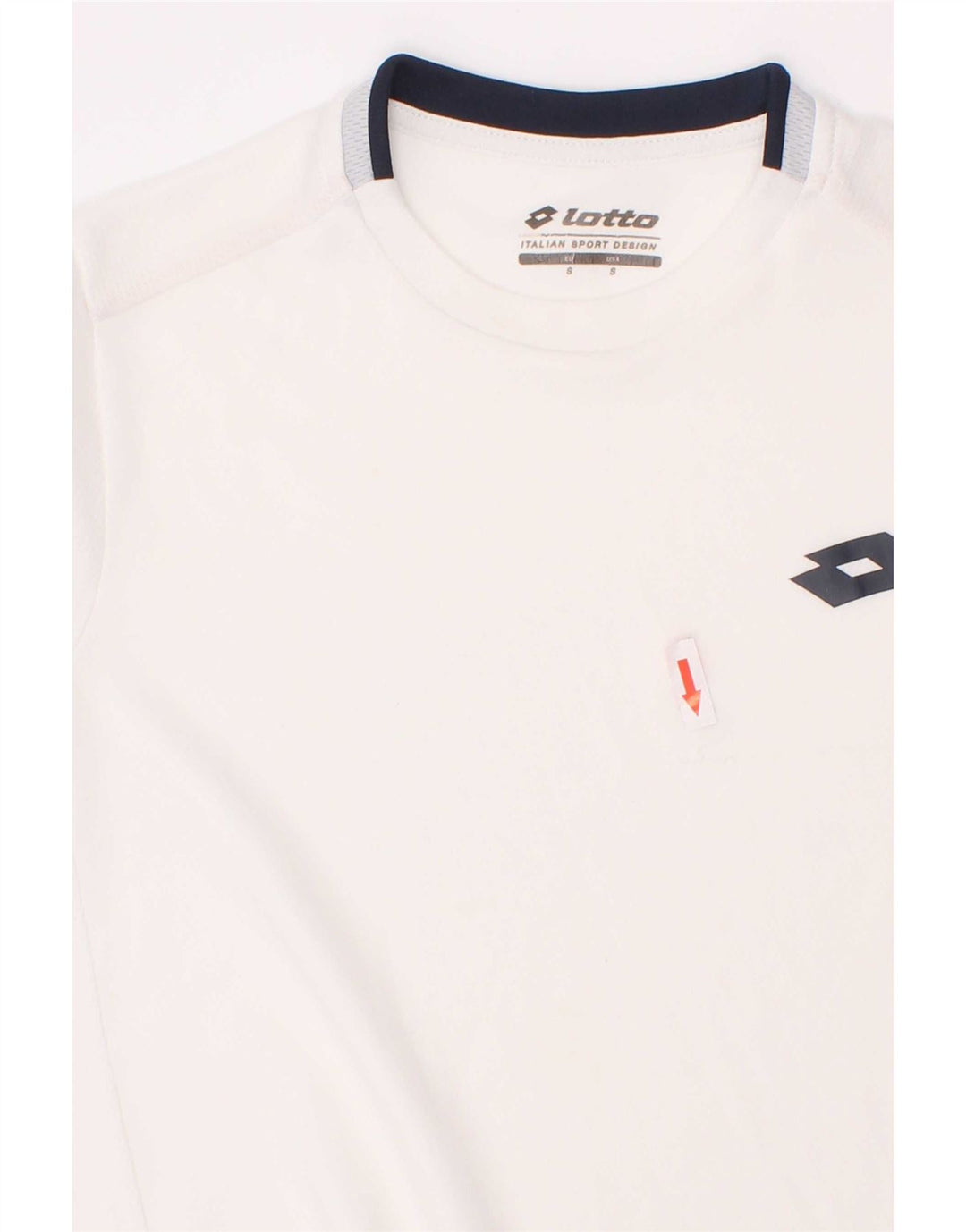 Lotto Womens T-Shirt Top UK 8 Small White