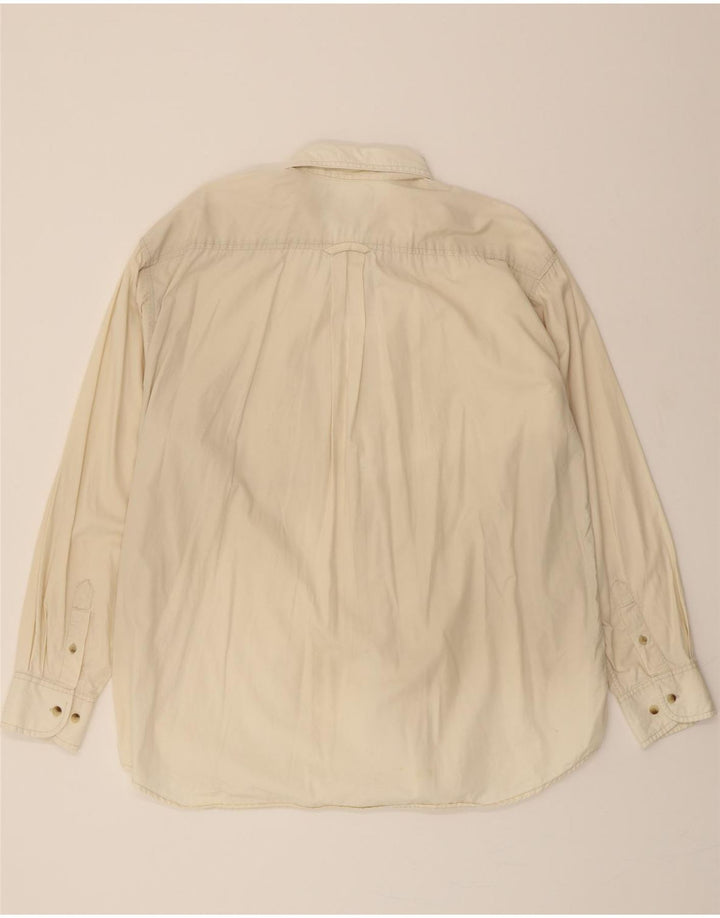 LEE Mens Shirt XL Beige Cotton Vintage Lee and Second-Hand Lee from Messina Hembry 