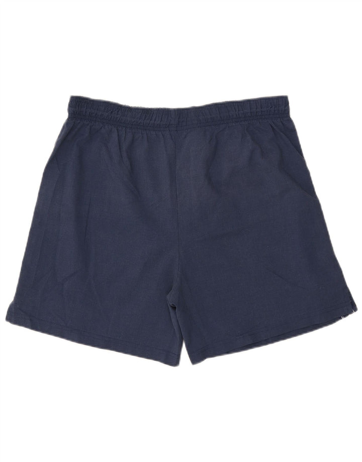 Champion Mens Graphic Sport Shorts XL Navy Blue Polyester