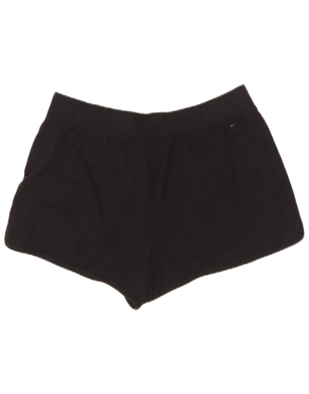 Nike Womens Sport Shorts UK 14 Large Black Polyester