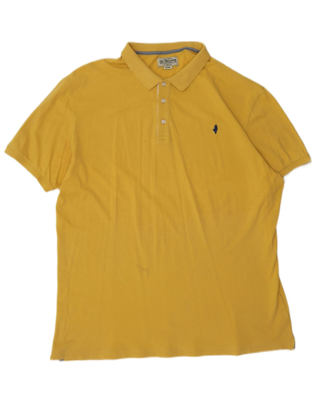MARLBORO CLASSICS Mens Polo Shirt 2XL Yellow
