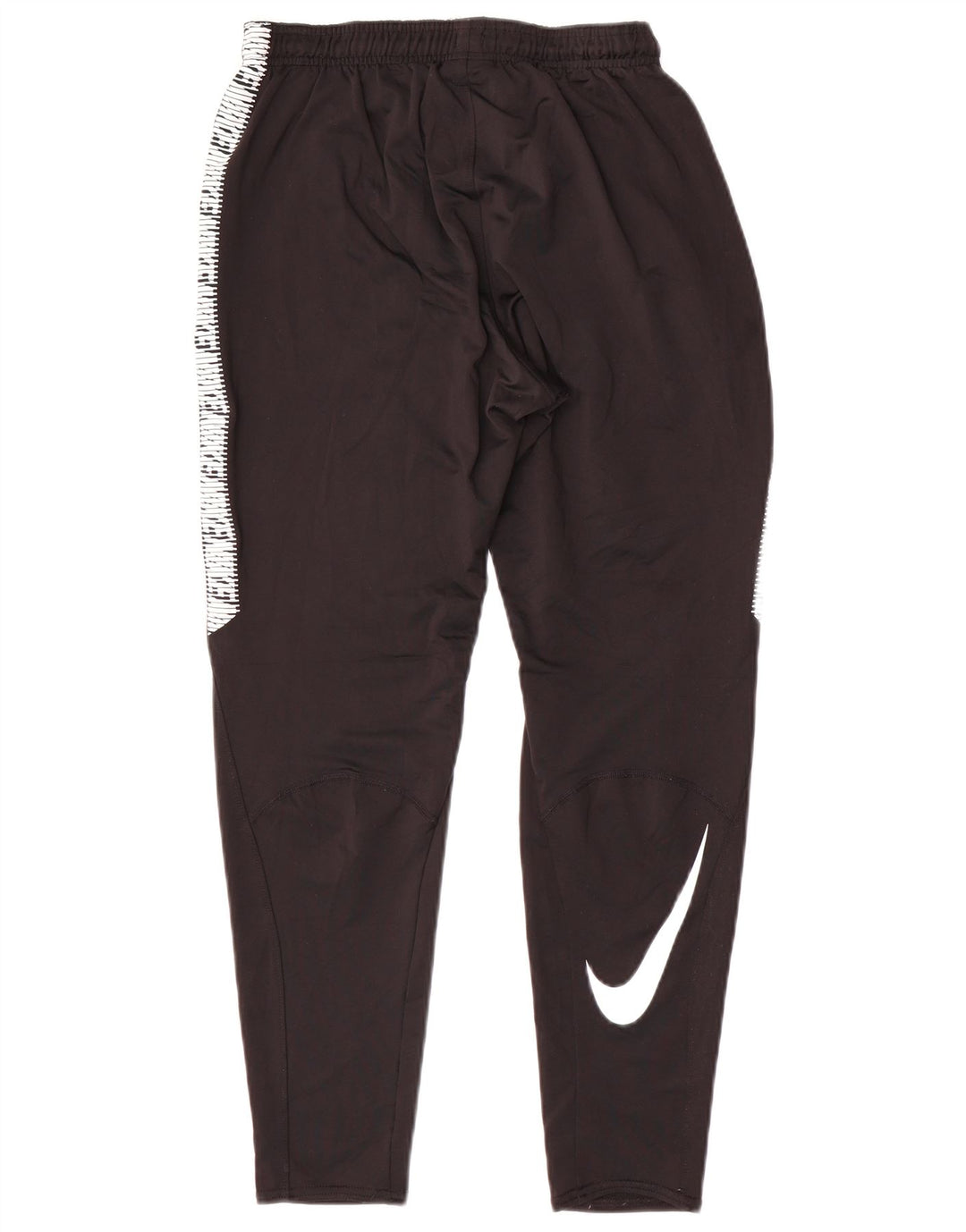 NIKE Mens Dri Fit Graphic Tracksuit Trousers Small  Black Colourblock
