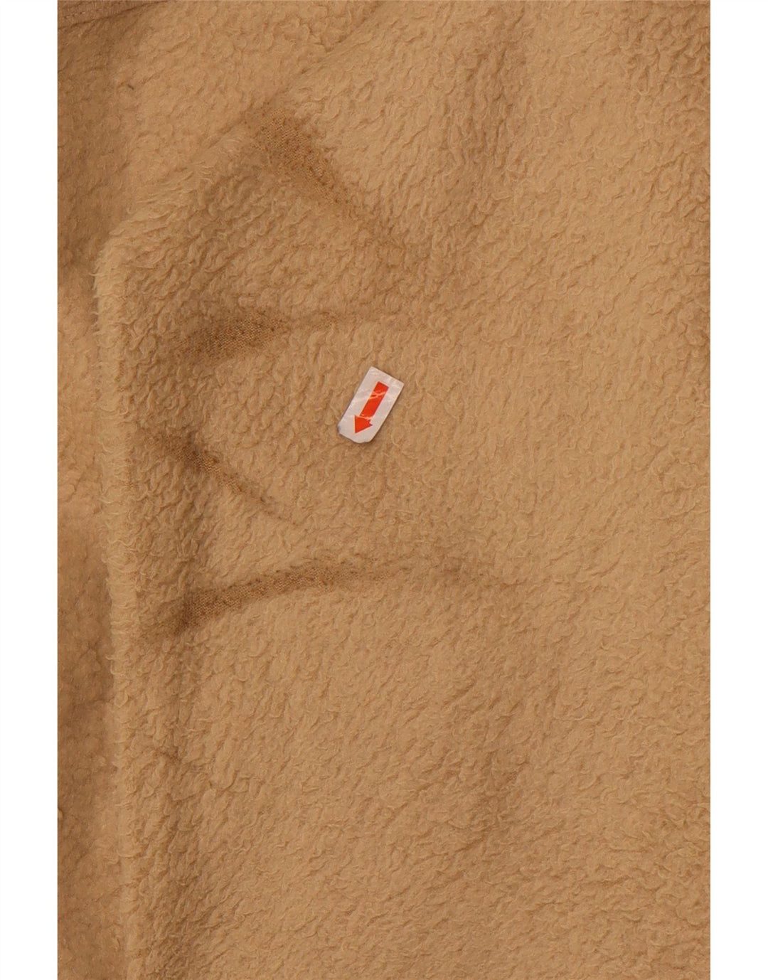 Fila Mens Fleece Jacket UK 36 Small Beige Colourblock Polyester