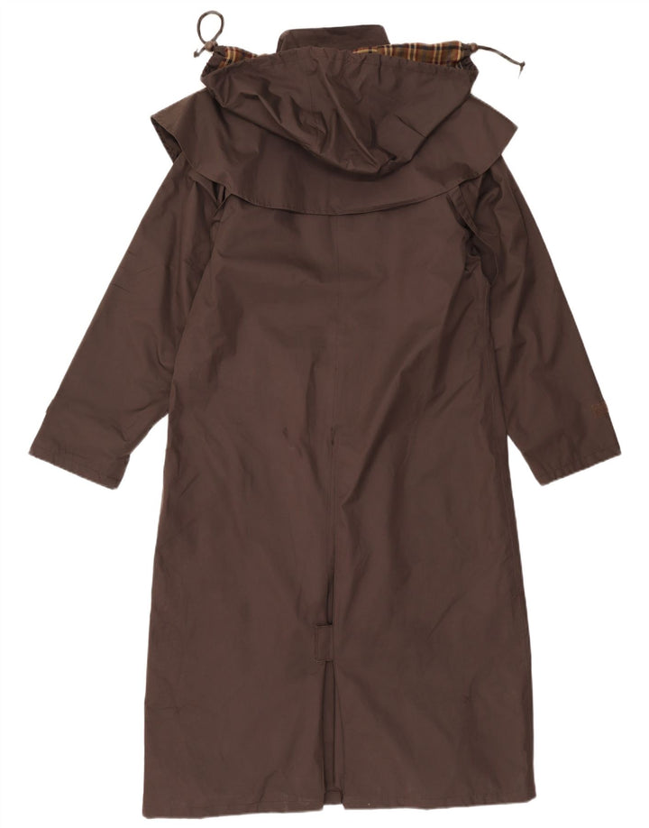 TARGET DRY Womens Hooded Raincoat UK 12 Medium  Brown Polyester