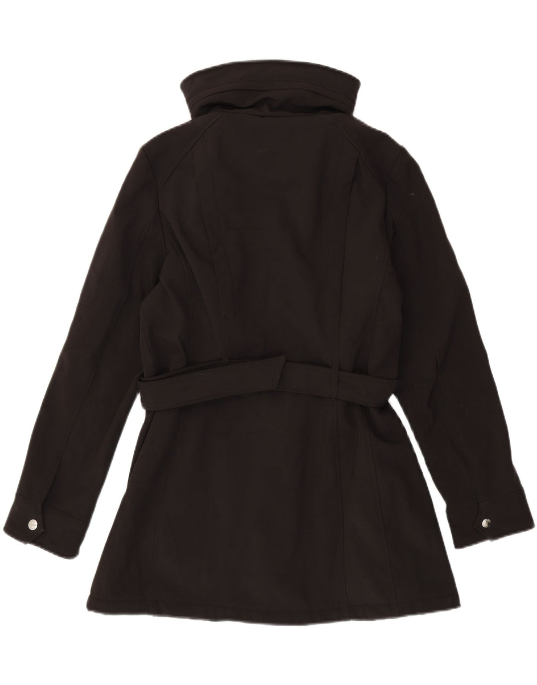 MICHAEL KORS Womens Utility Jacket UK 14 Large Black Polyester