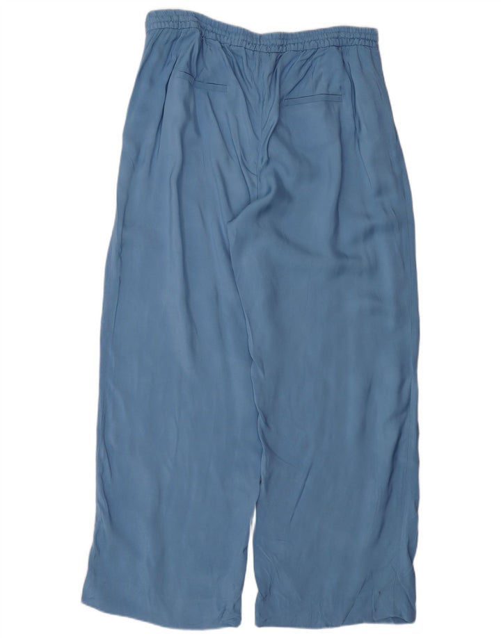 Zara Womens 2 Piece Set UK 20 2XL W40 L31 Blue Viscose