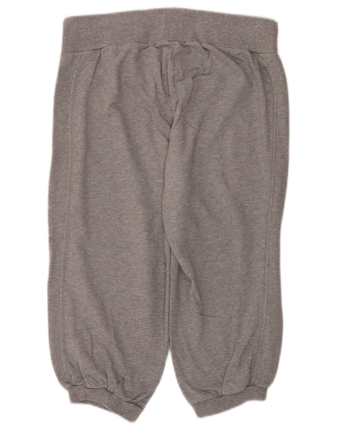 PUMA Womens Capri Tracksuit Trousers Joggers UK 14 Large Grey Cotton