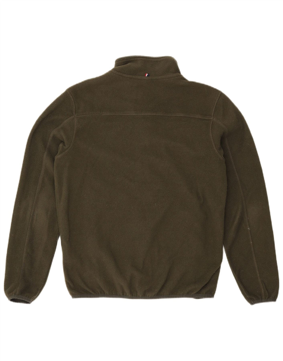 U.S. POLO ASSN. Mens Fleece Jacket Small Khaki Polyester