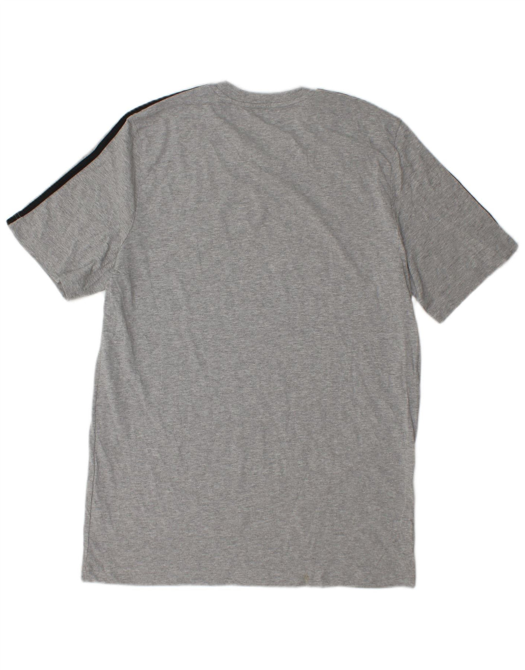 Adidas Mens T-Shirt Top Large Grey Cotton