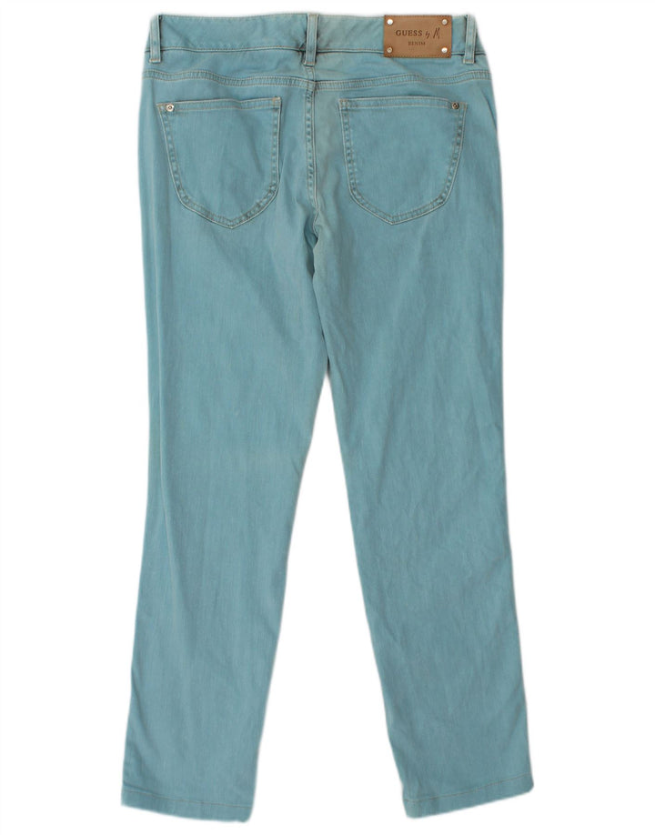 GUESS BY MARCIANO Womens Regular Fit Slim Jeans W31 L27 Blue Cotton