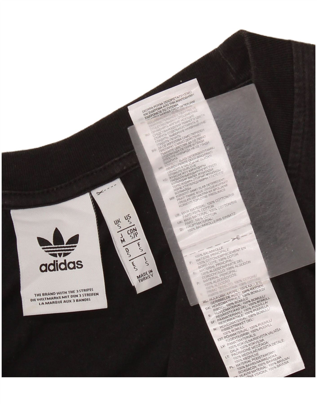 ADIDAS Mens Graphic Vest Top Small Black Cotton