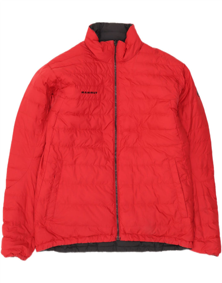 Mammut Mens Reversible Padded Jacket UK 40 Large Black Polyester