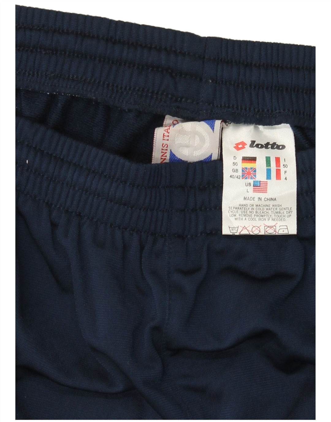 LOTTO Mens Tracksuit Trousers UK 40/42 Large Navy Blue Polyester