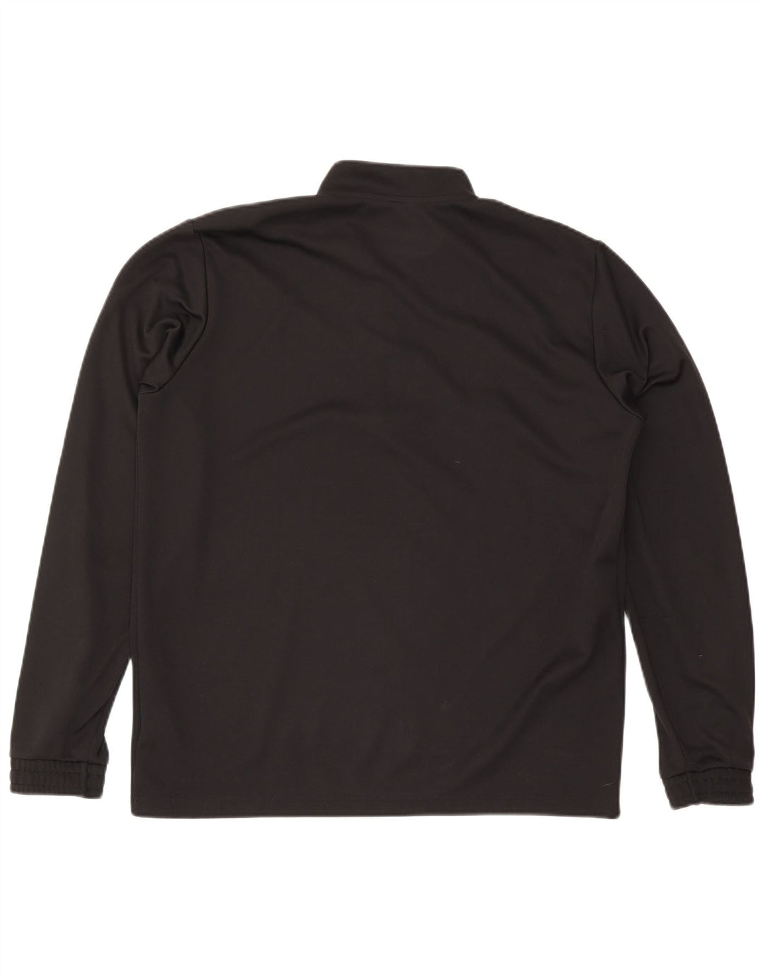 Adidas Mens Aeroready Zip Neck Pullover Tracksuit Top XL Black Polyester
