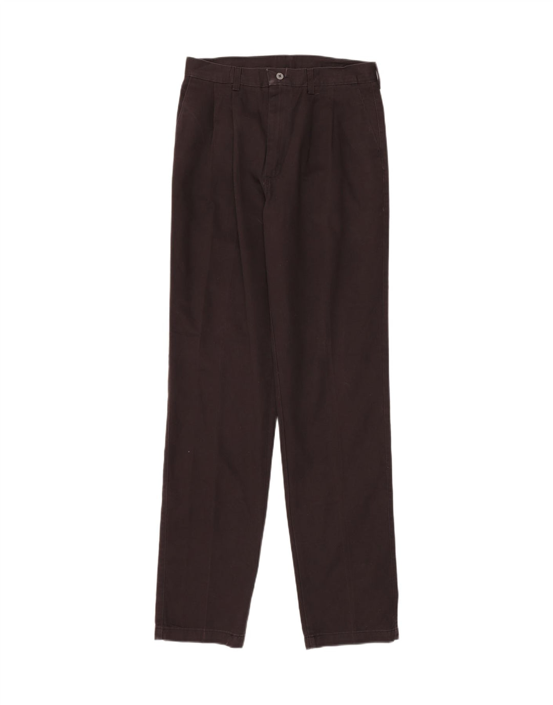 WRANGLER Mens Pegged Chino Trousers W32 L36 Brown Cotton