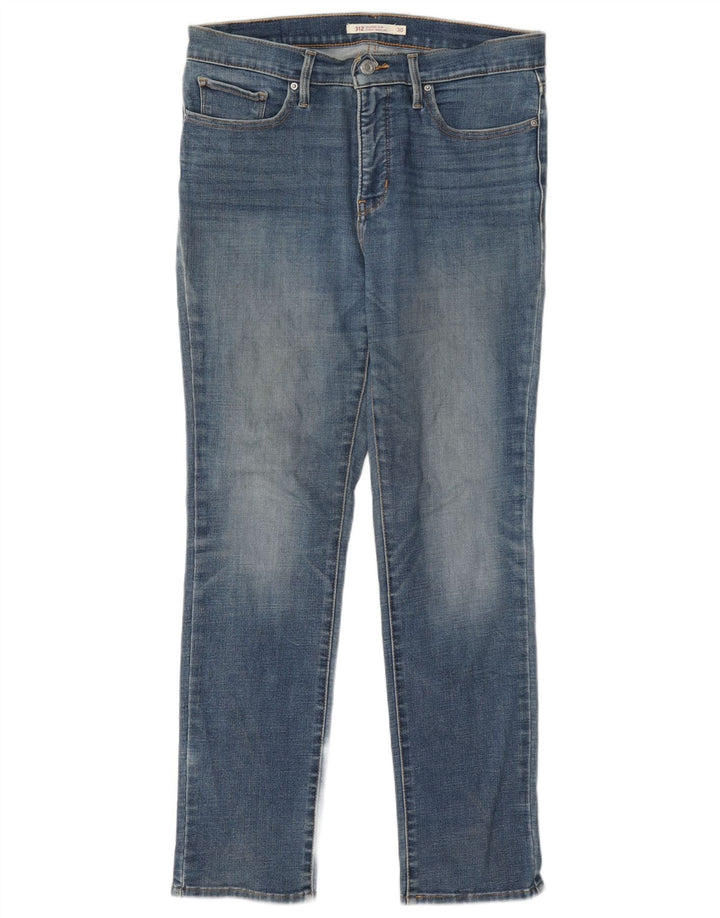 Levi's Womens 312 Shaping Slim Jeans W30 L29 Blue