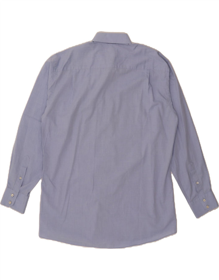 ANGELO LITRICO Mens Shirt Size 41/42 Large Blue Cotton Vintage Angelo Litrico and Second-Hand Angelo Litrico from Messina Hembry 