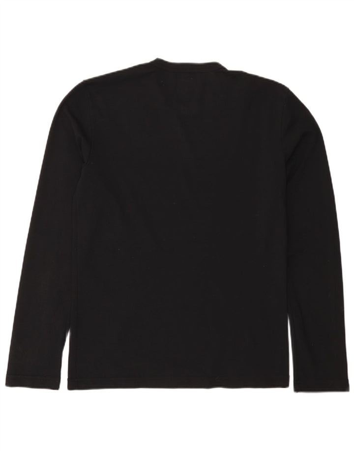 Energie Mens Top Long Sleeve Medium Black Polyamide