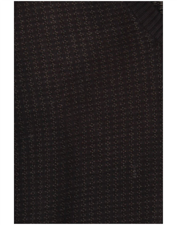 Marks & Spencer Mens V-Neck Jumper Sweater Medium Navy Blue Acrylic