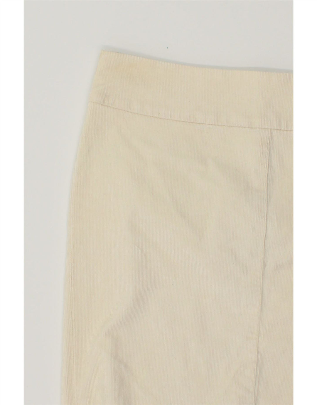 BENETTON Womens Straight Skirt IT 42 Medium Off White Cotton Vintage Benetton and Second-Hand Benetton from Messina Hembry 