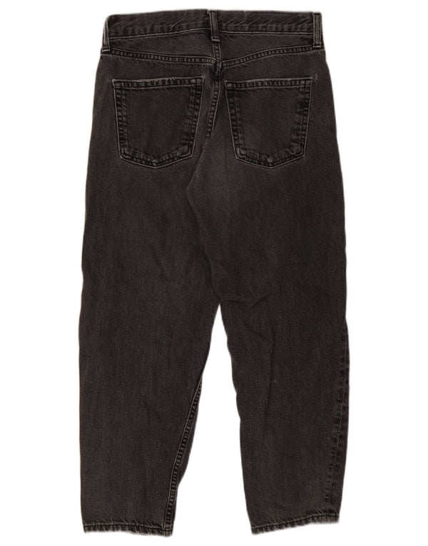 Gap Womens High Waist Cropped Jeans W26 L24 Grey Cotton
