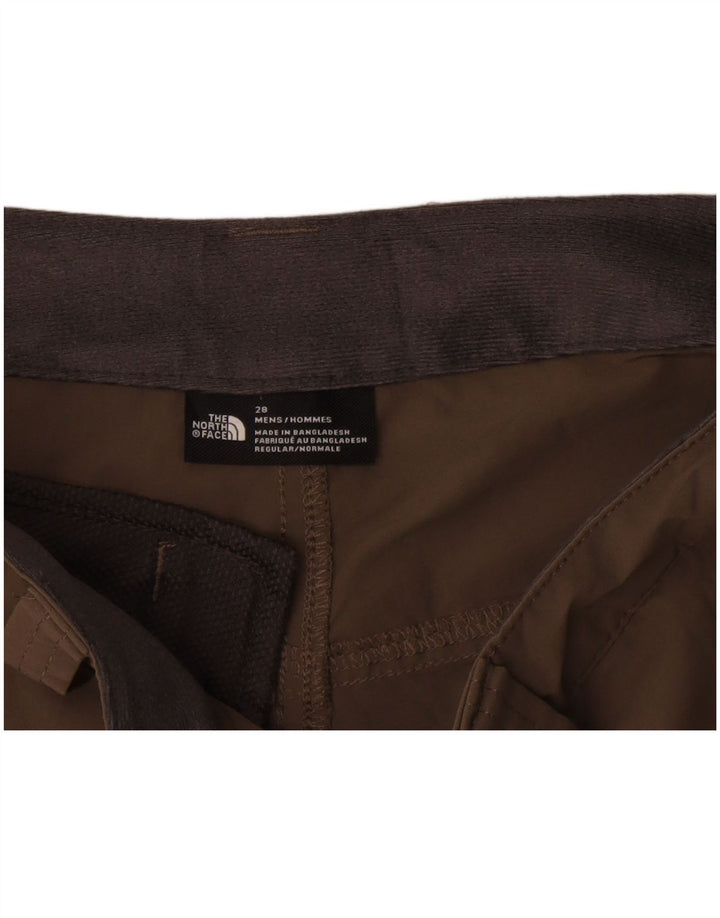 The North Face Mens Cargo Shorts W28 Small Brown Nylon