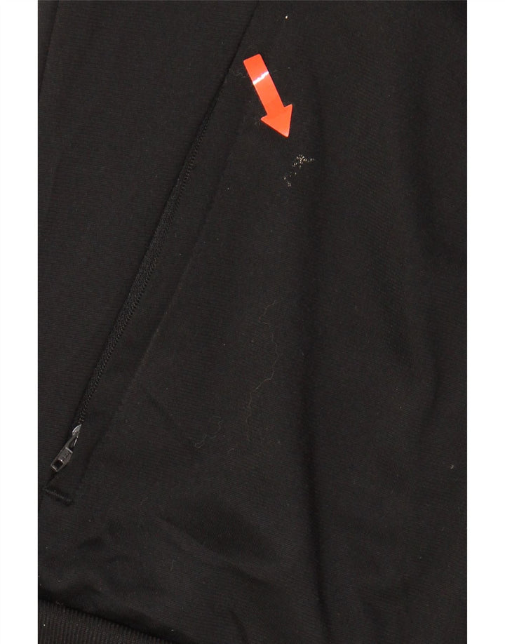 ADIDAS Mens Tracksuit Top Jacket XS Black Colourblock Polyester Vintage Adidas and Second-Hand Adidas from Messina Hembry 