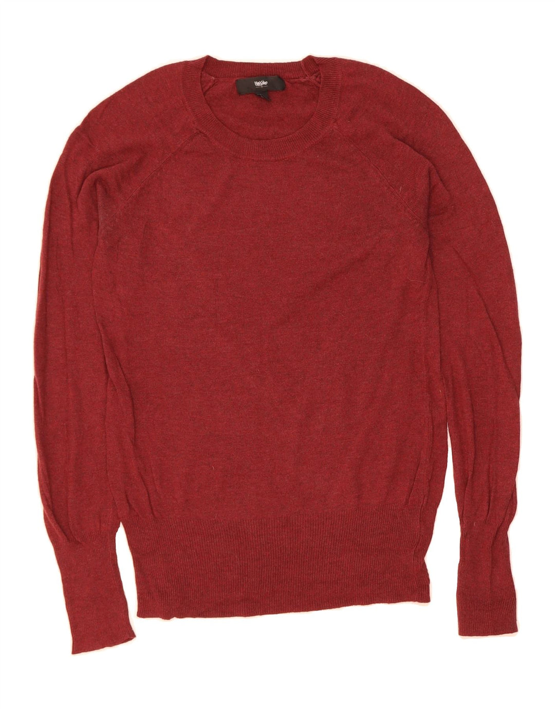 MOSSIMO Womens Crew Neck Jumper Sweater UK 10 Small Red Vintage Mossimo and Second-Hand Mossimo from Messina Hembry 