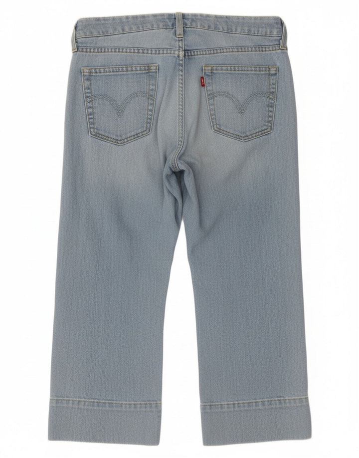 Levi's Womens Bermuda Denim Shorts US 9 Medium W32  Blue Ramie