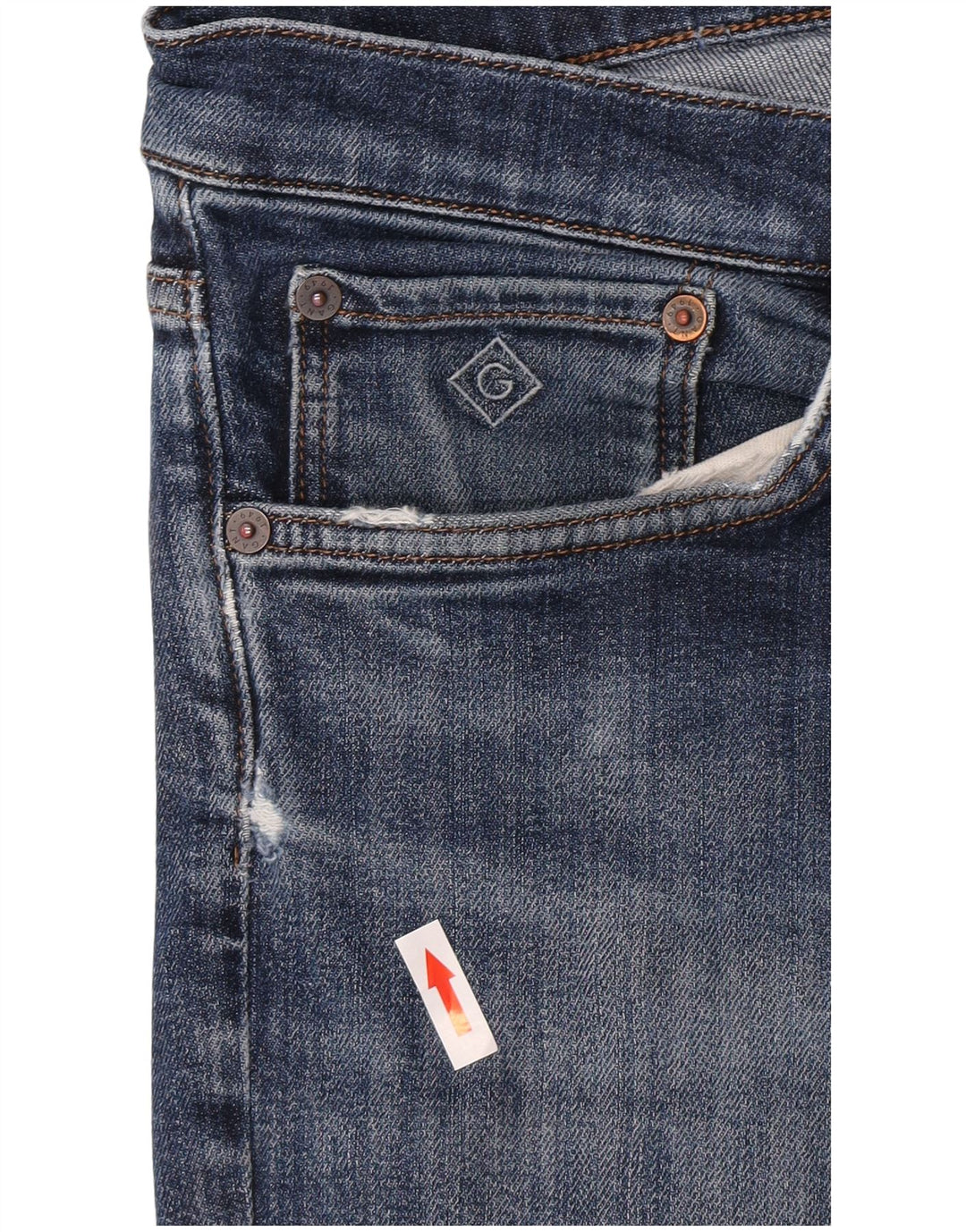 Gant Mens Slim Jeans W36 L32 Blue