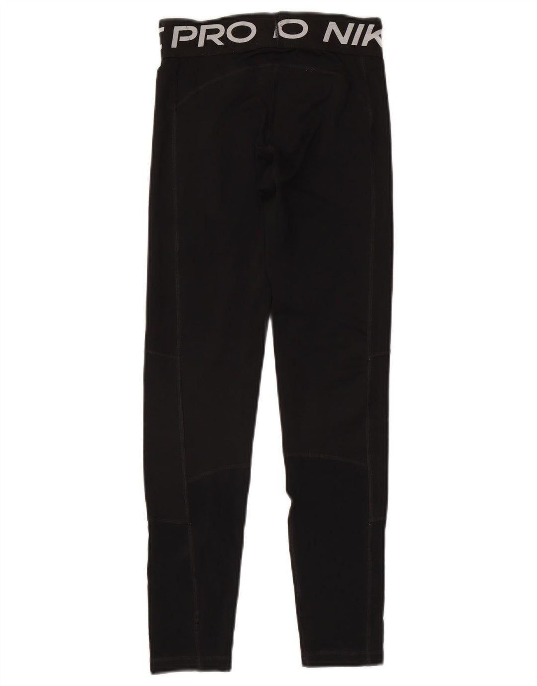 Nike Girls Graphic Leggings 12-13 Years Large Black