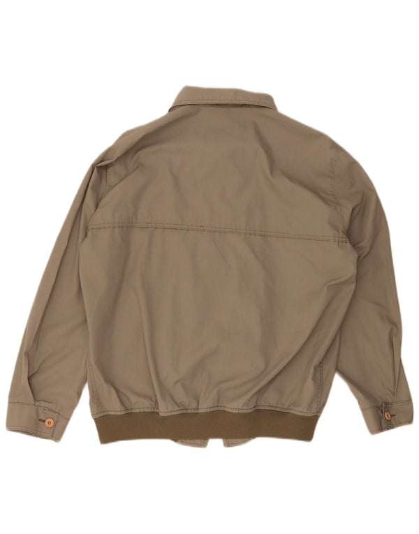 Faciba Mens Bomber Jacket IT 52 XL Grey Polyester