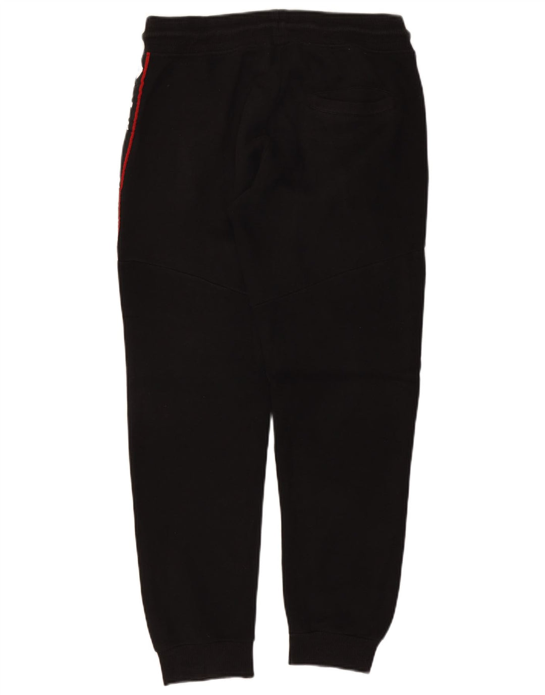 LOTTO Mens Graphic Tracksuit Trousers Joggers Medium Black Cotton