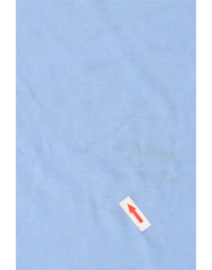 Umbro Mens T-Shirt Top Medium Blue Polyester