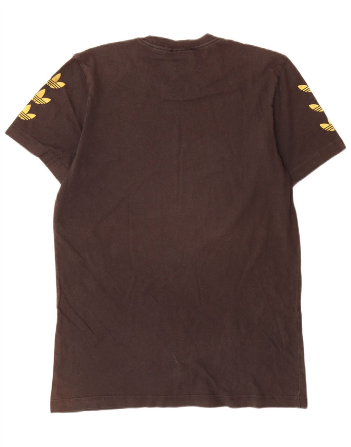 Adidas Mens Graphic T-Shirt Top Medium Black