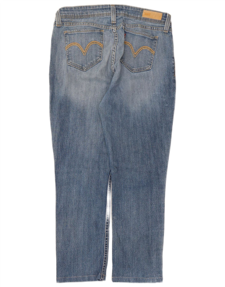 Levi's Womens Bold Curve Cropped Jeans W32 L24 Blue Cotton