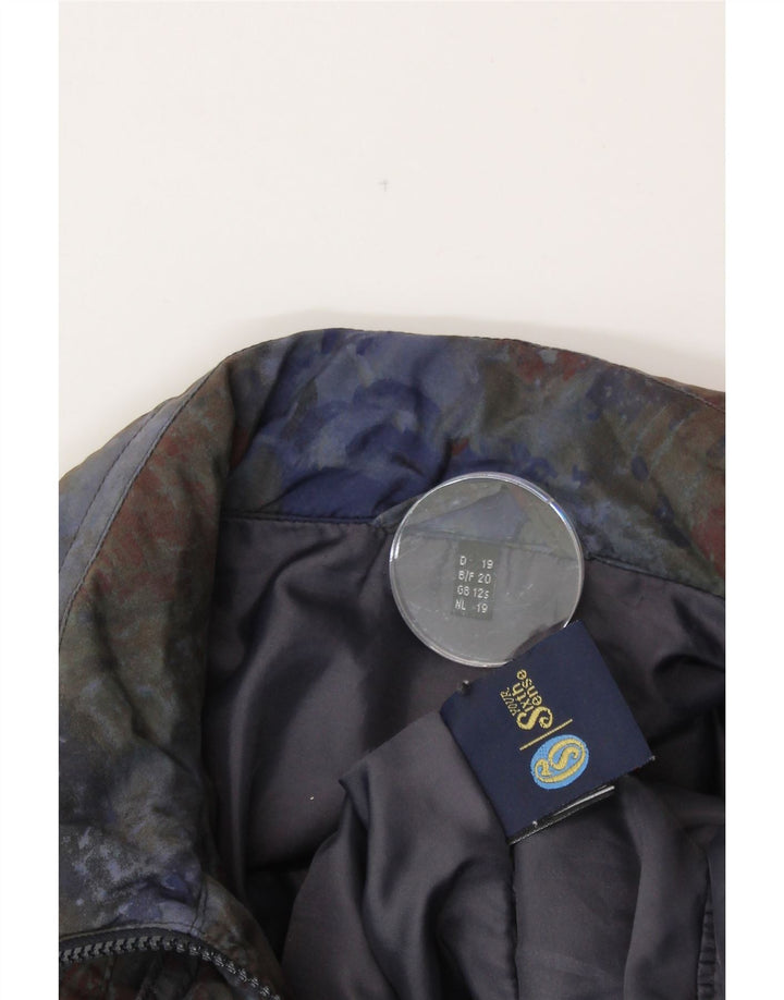 YOUR SIXTH SENSE Womens Windbreaker Coat UK 12 Medium Multicoloured Floral