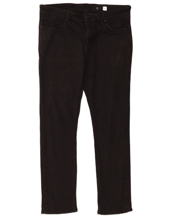 Volcom Mens Skinny Jeans W36 L32 Black Cotton
