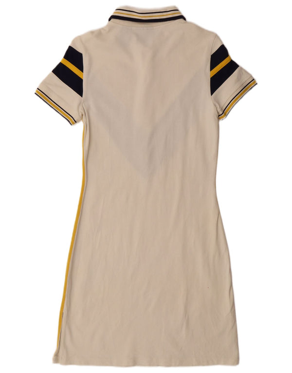 Puma Womens Polo Dress UK 12 Medium  Beige