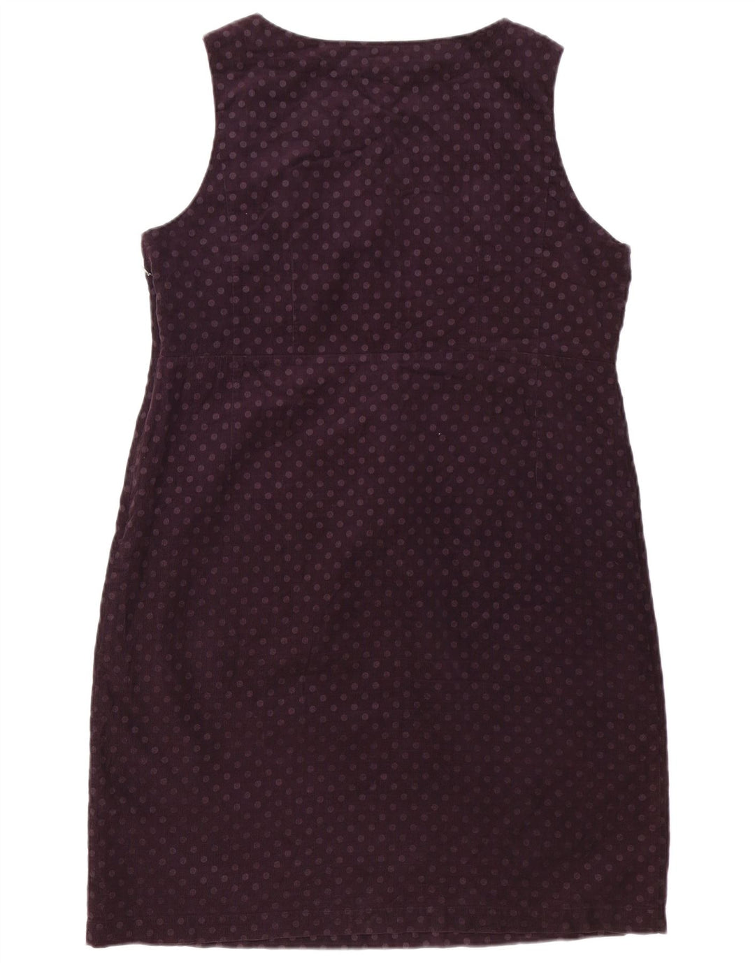 WHITE STUFF Womens Sleeveless Sheath Dress UK 18 XL  Purple Polka Dot