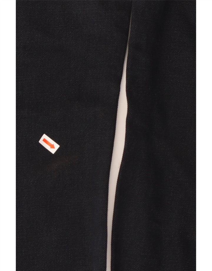 LEVI'S Womens 525 Bootcut Jeans W30 L34 Black Cotton