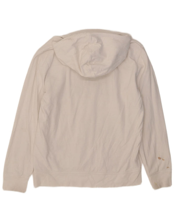 Levi's Mens Graphic Hoodie Jumper Medium White Cotton