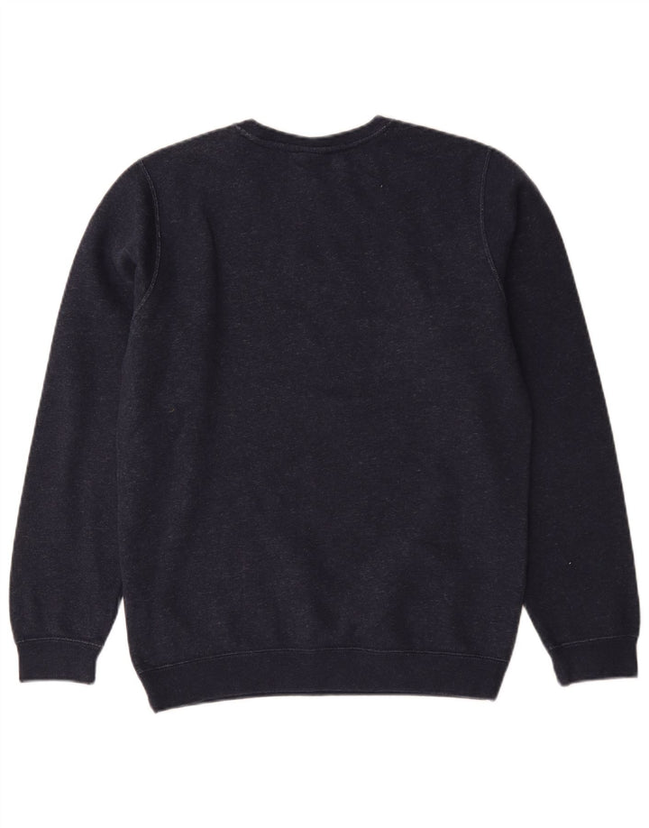 Nike Mens Sweatshirt Jumper Small Navy Blue Cotton