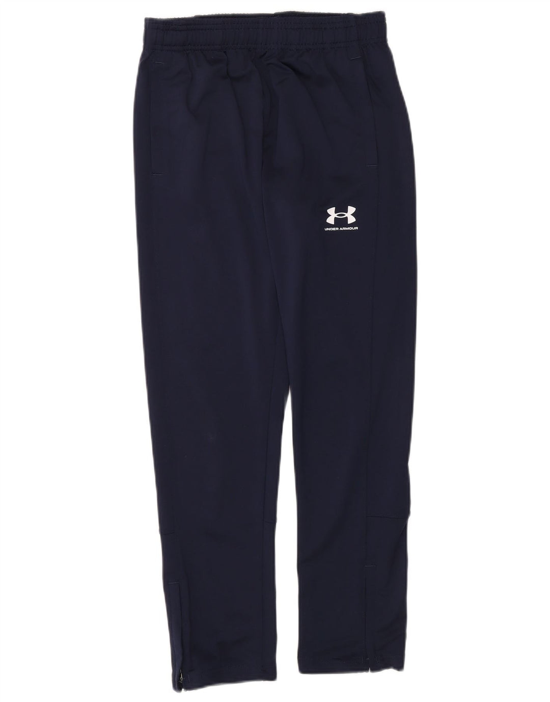 UNDER ARMOUR Boys Tracksuit Trousers 9-10 Years Medium  Navy Blue