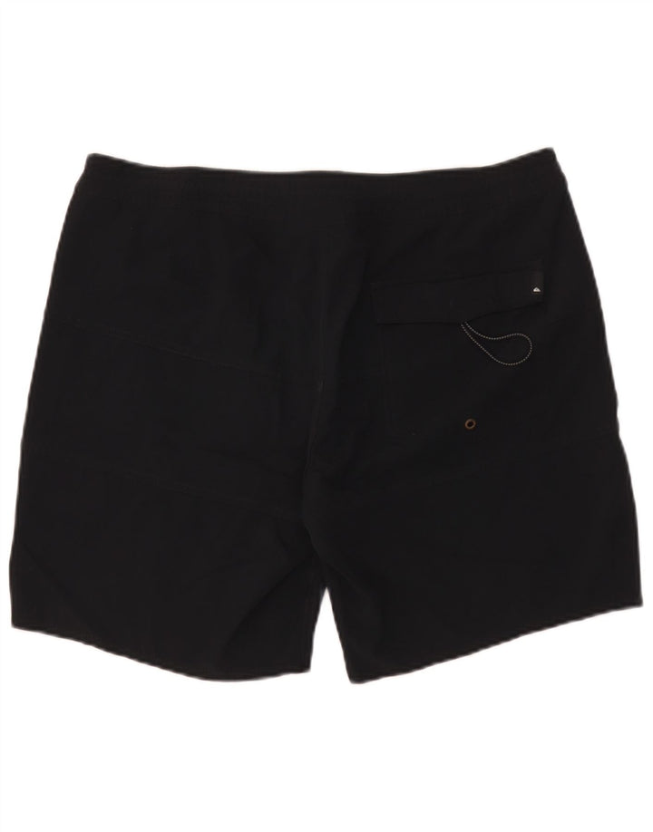 Quiksilver Mens Swimming Shorts Large Black Polyester