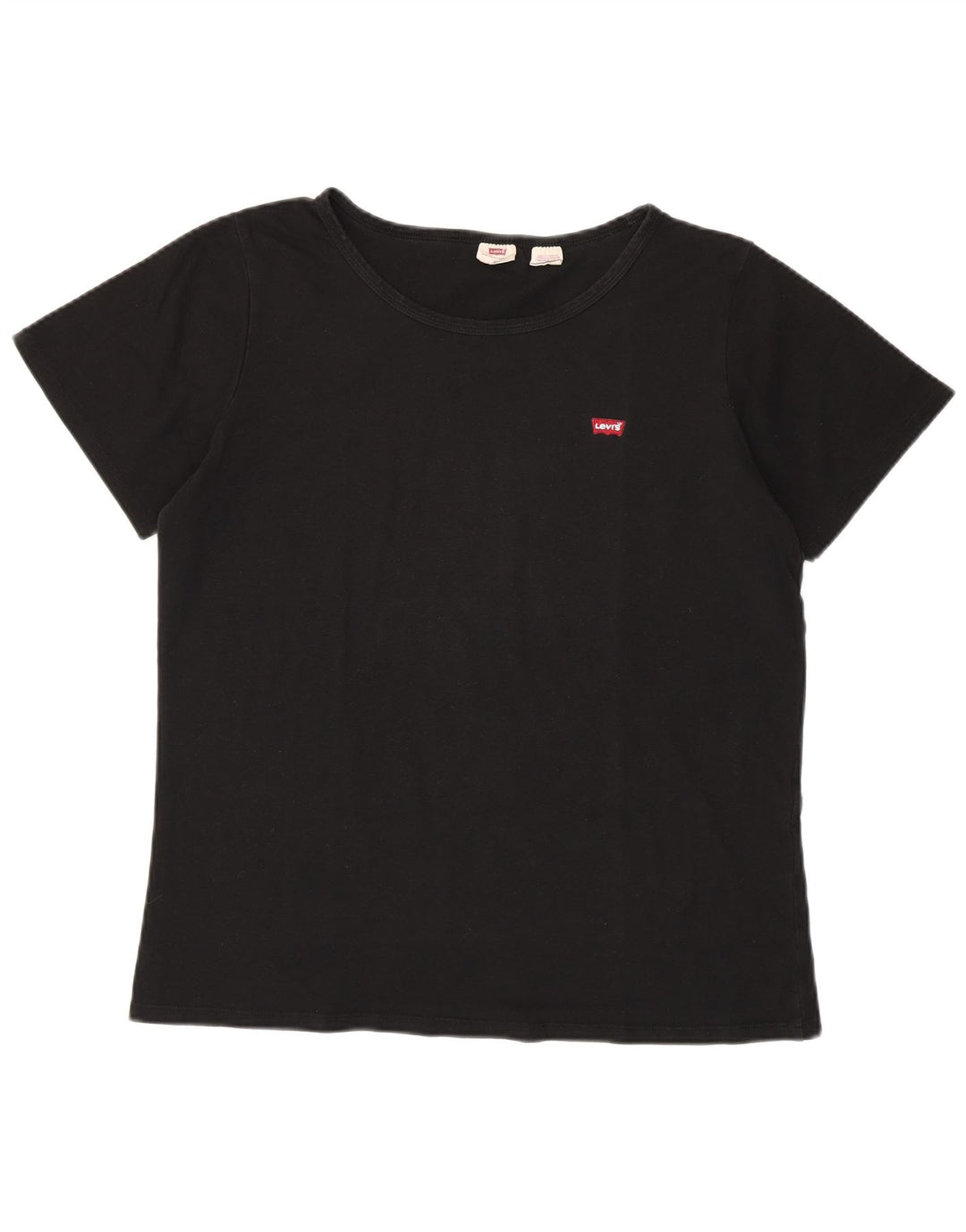 LEVI'S Womens T-Shirt Top UK 20 2XL Black