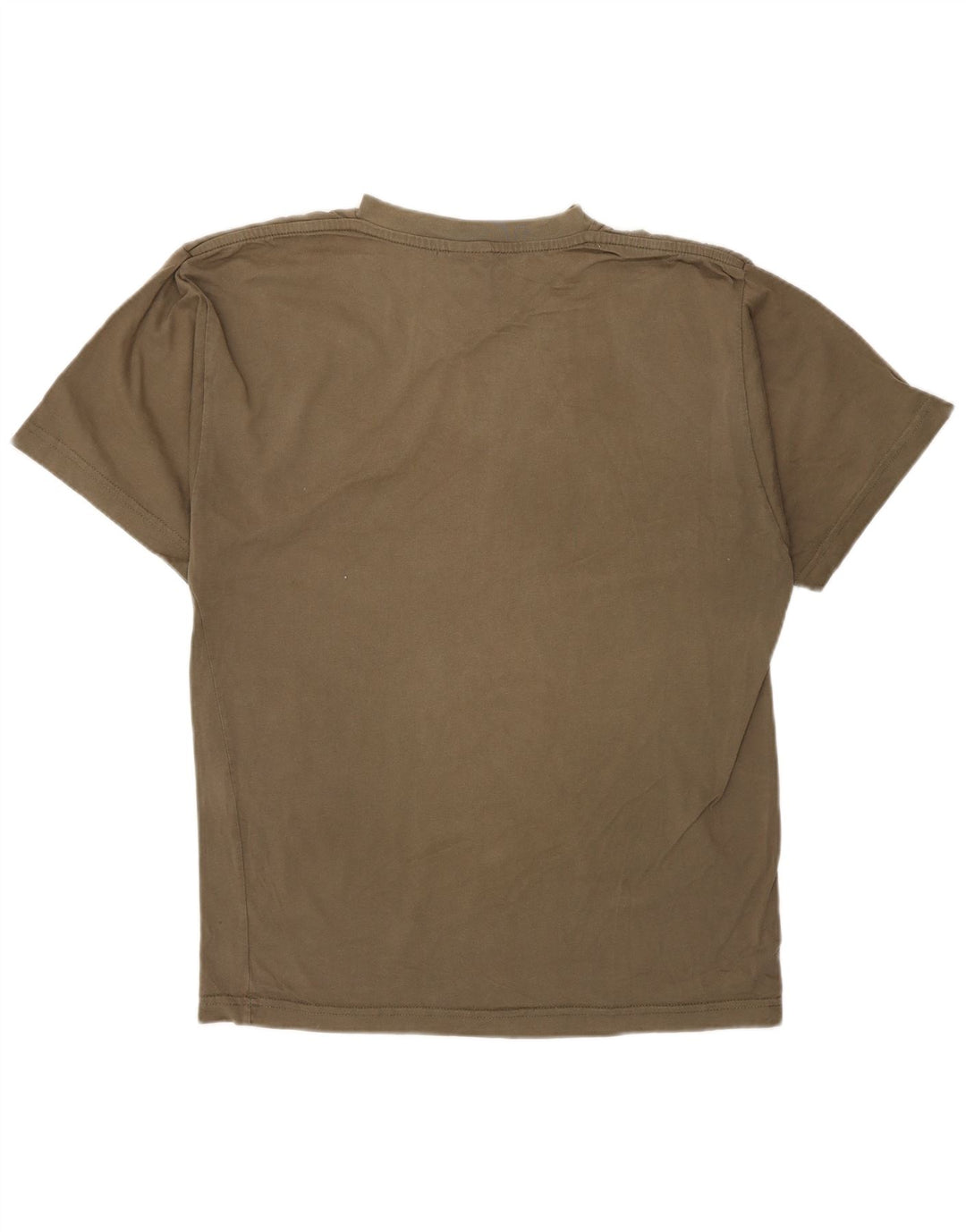 NIKE Mens T-Shirt Top Small Khaki